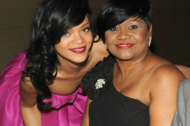 Rihanna with Guyanese Mom, Monica Braithwaite