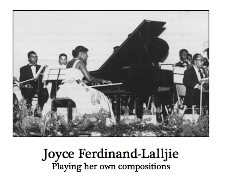Pianist Joyce Ferdinand-Lalljie