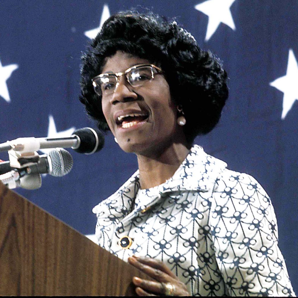 Women in History Shirley Chisholm was the First Black Woman Elected to