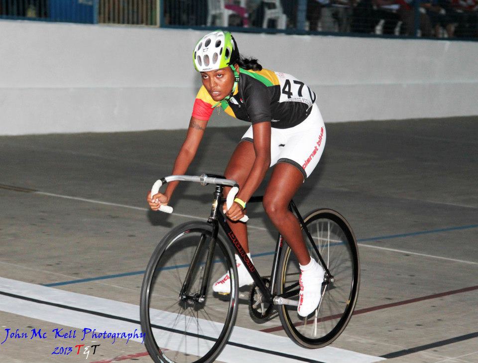 Cyclist Naomi Singh