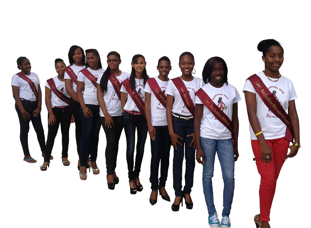 Miss Guyana Teen Excellence Pageant - 2013 Delegates