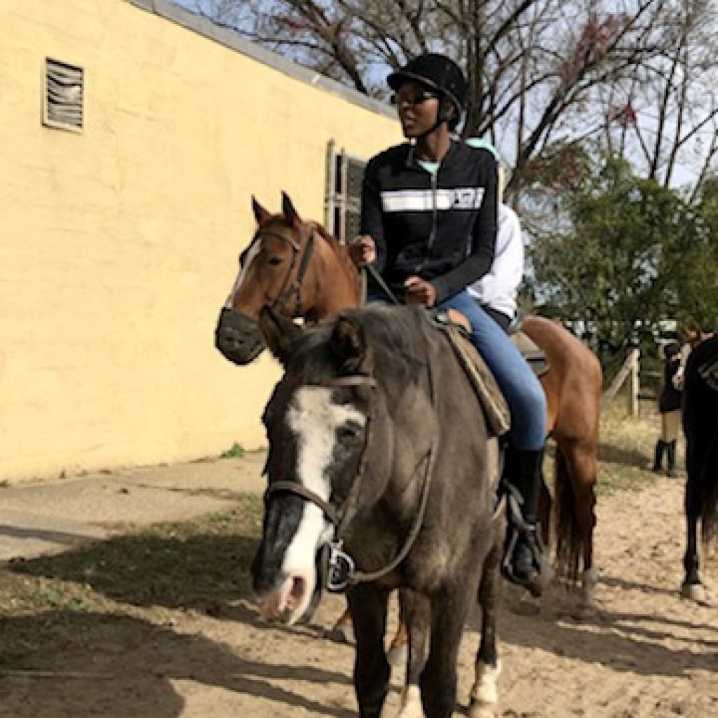 YWLA Students Attend Equine Opportunity Program At Jamaica Bay Riding