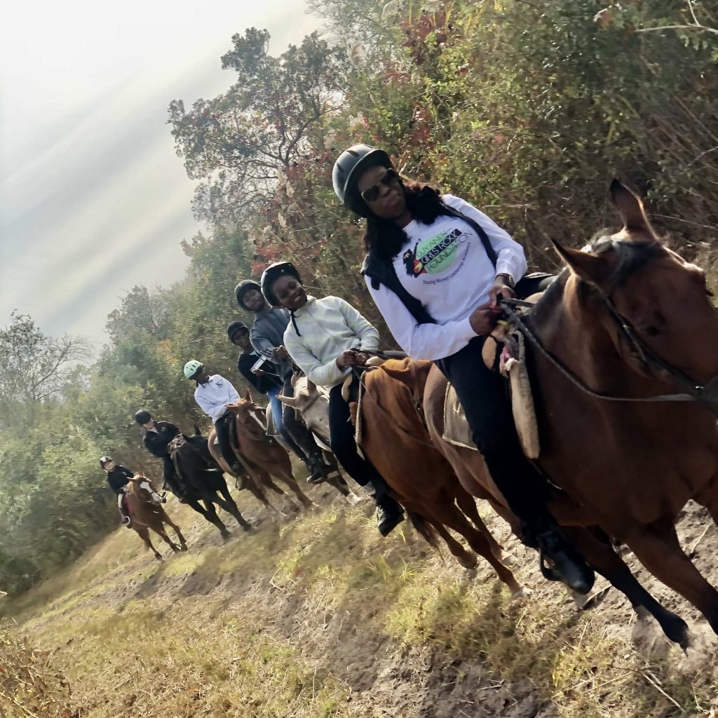 YWLA Students Attend Equine Opportunity Program At Jamaica Bay Riding