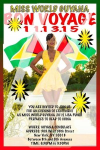 Miss World Guyana Reception        